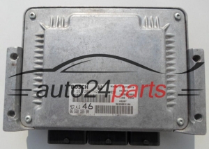 MOTORSTEUERGERÄT ECU STEUERGERÄT  PEUGEOT 607 BOSCH 0 261 206 742, 0261206742, 96 520 335 80, 9652033580 