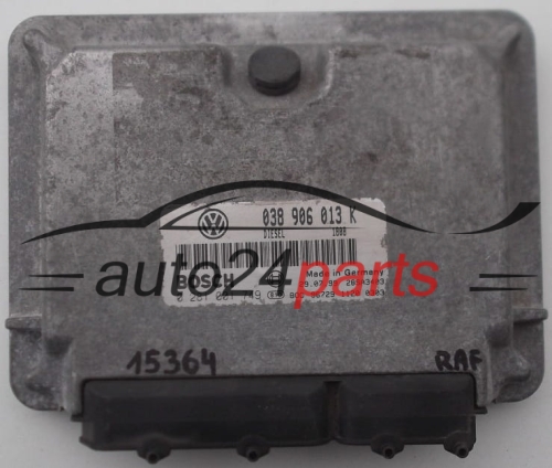 038906013K, 038 906 013 K BOSCH 0281001749, 0 281 001 749