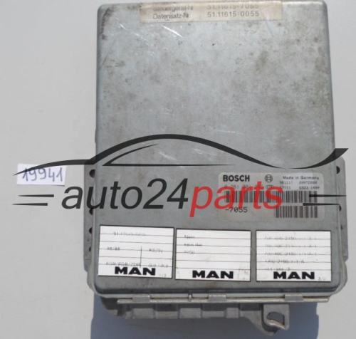 KOMPUTER STEROWNIK SILNIKA MAN BOSCH 0 281 001 346, 0281001346, 51 11615-7039, 51116157039