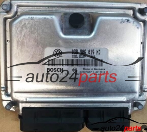 ECU CENTRALITA DE MOTOR VW VOLKSWAGEN POLO 1.9 TDI 038906019ND, BOSCH 0 281 011 820, 0281011820, 1039S06267 