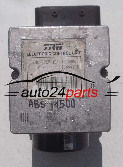 POMPE HYDRAULIQUE ET CALCULATEUR dABS  VECTRA C SIGNUM GM 09191495, TRW 13664101, 13664101, 13509001, 54084673C