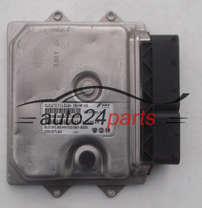 KOMPUTER STEROWNIK SILNIKA FIAT DUCATO 2.3 150 HP MAGNETI MARELLI MJD 8F3.BE, MJD8F3BE, 55253529