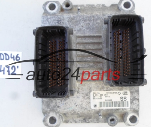 OPEL CORSA C 1.2 Z12XEP BOSCH 0 261 208 253, 0261208253, GM 55352622 SS, 1039S10736 