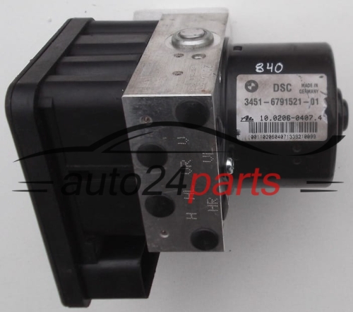 POMPE HYDRAULIQUE ET CALCULATEUR d'ABS BMW 3451-6791521-01,  ATE 10.0206-0407.4
