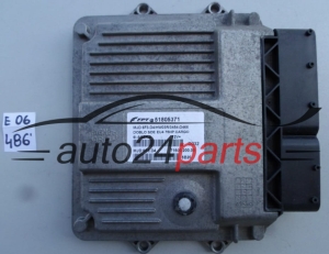 KOMPUTER STEROWNIK SILNIKA FIAT DOBLO 1.3 JTD MAGNETI MARELLI MJD 6F3.D4, MJD6F3D4, FPT 51805371, 71600.200.00, 7160020000 -   