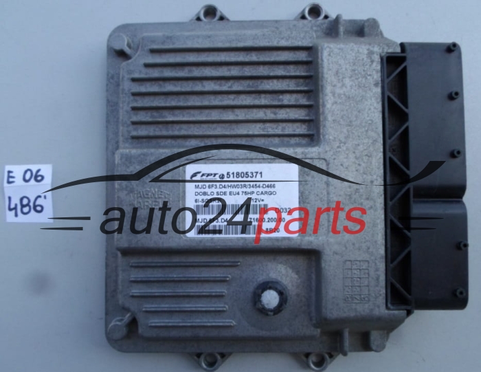 FIAT DOBLO 1.3 JTD MAGNETI MARELLI MJD 6F3.D4, MJD6F3D4, FPT 51805371, 71600.200.00, 7160020000 