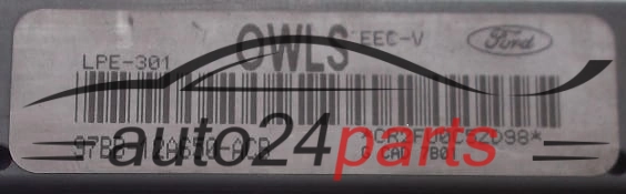 KOMPUTER STEROWNIK SILNIKA FORD MONDEO VISTEON 97BB-12A650-ACB, 97BB12A650ACB, OWLS, LPE-301