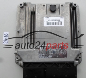 CENTRALITA DE MOTOR AUDI A4 2.0 TDI BOSCH 0 281 016 145, 0281016145, 03L 906 022 RM, 03L906022RM, EDC17CP20