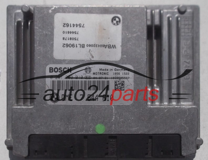 CALCULATEUR MOTEUR BMW E65 E66 645 BOSCH 0 261 209 010,  DME 7 544 610