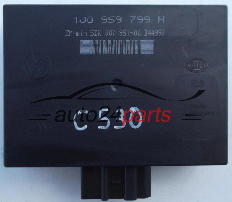 CENTRALKA MODUL STEROWNIK KOMFORTU VW SEAT SKODA HELLA 5DK 007 951-00,  1J0 959 799 H