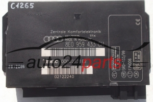 CONFORT MODULE AUDI A4 TEMIC 00002731E2, 8E0 959 433 CH, 8E0959433CH, 8E0959433 