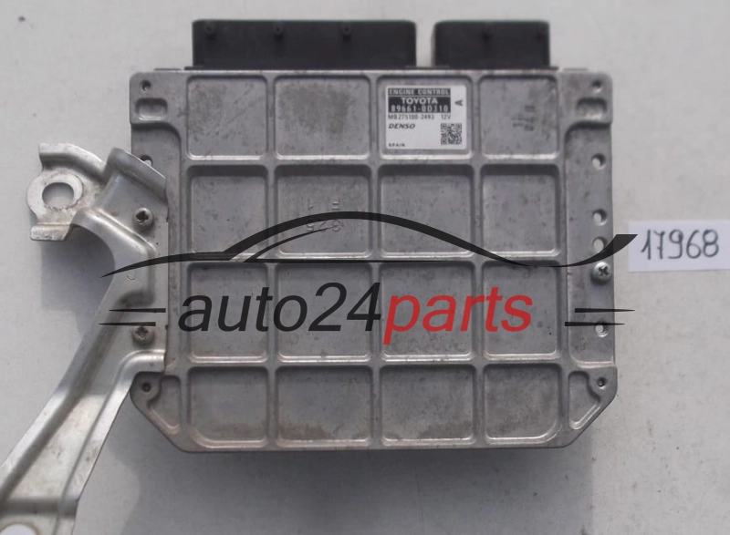 KOMPUTER STEROWNIK SILNIKA TOYOTA YARIS 1.3 VVTi DENSO MB2751002494, MB275100-2493 896610D310, 89661-0D310 