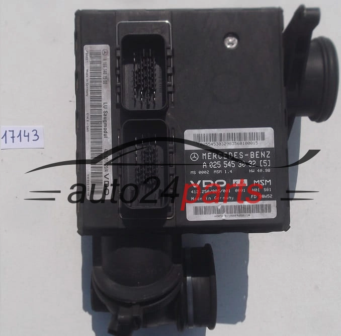 KOMPUTER STEROWNIK SILNIKA MERCEDES W168 A 025 545 30 32 5