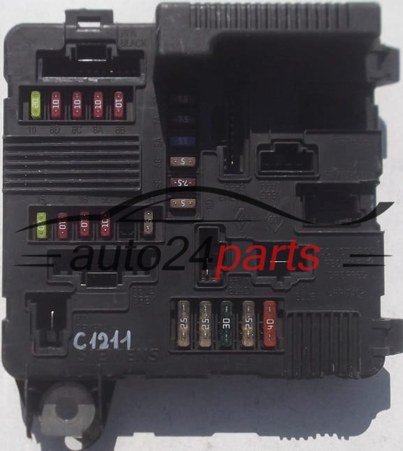 BOITE ELECTRIQUE A RELAIS ET FUSIBLE RENAULT MEGANE SCENIC SIEMENS S118399300 K,  8200306033B