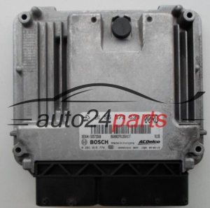 MOTORSTEUERGERÄT ECU STEUERGERAT OPEL INSIGNIA 2.0 CDTI BOSCH 0 281 015 774, 0281015774, ACDelco 55 573 539, 55573539, 55573560 