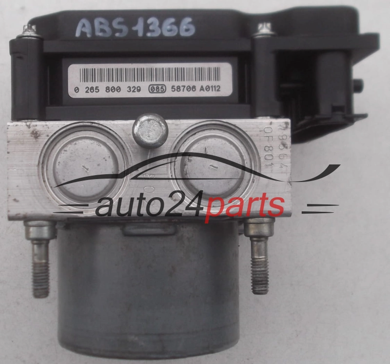 ABS POMPA I STEROWNIK RENAULT  BOSCH 0 265 231 359, 0265231359, 8200 129 951, 8200129951, 0 265 800 329, 0265800329 