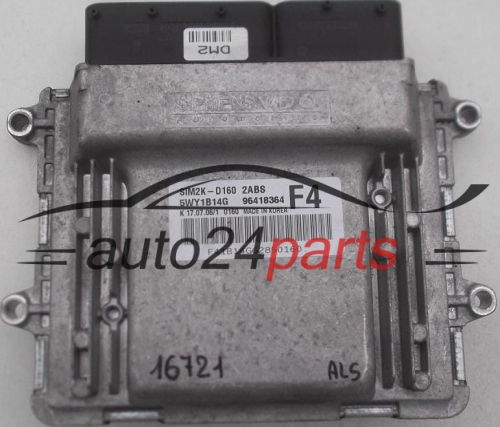 CALCULATEUR MOTEUR CHEVROLET EPICA 2.0, SIEMENS VDO 5WY1B14G