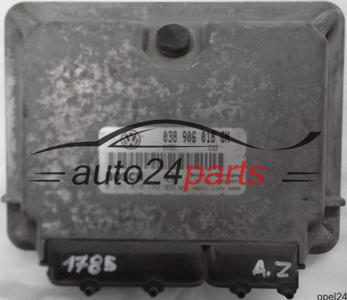 MOTORSTEUERGERÄT ECU STEUERGERÄT SKODA OCTAVIA 1.9 TDI 038906018GN, 038 906 018 GN, BOSCH 0 281 010 182, 0281010182 