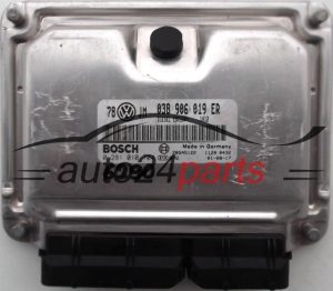 KOMPUTER STEROWNIK SILNIKA VW VOLKSWAGEN PASSAT 1.9 TDI BOSCH 0281010704, 0 281 010 704, 038906019ER, 038 906 019 ER - 6290, 6294, 12473,  887