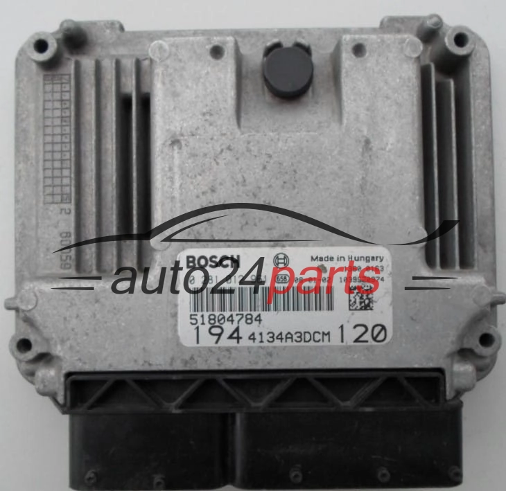 MOTORSTEUERGERÄT ECU STEUERGERAT FIAT CROMA 1.9 JTD BOSCH 0 281 012 961, 51804784