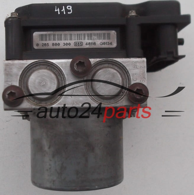 BOSCH 0 265 231 300, 0265231300, 8200 038 695, 8200038695, 0 265 800 300, 0265800300