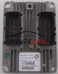 MOTORSTEUERGERÄT ECU STEUERGERÄT  FIAT 500 PUNTO PANDA 1.2 MAGNETI MARELLI IAW 5SF8.CP, IAW5SF8CP, 51933484, BC.0111768.C, BC0111768C 