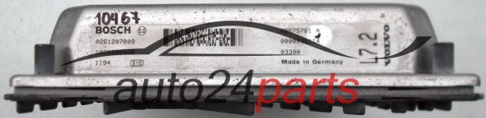 VOLVO XC90 2.9, BOSCH 0 261 207 809, 0261207809, 08675761 A, 08675761A, L7.2 