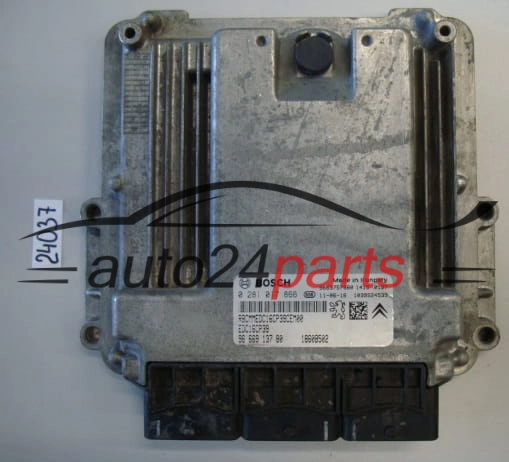KOMPUTER STEROWNIK SILNIKA CITROEN BOSCH 0 281 017 866, 0281017866, 9666913780