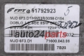 ECU CENTRALITA DE MOTOR FIAT DOBLO 1.3 JTD MAGNETI MARELLI MJD 6F3.D1, MJD6F3D1, FPT 51792923, 71600.043.05