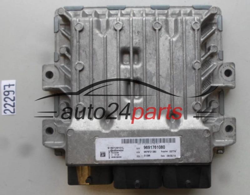 KOMPUTER STEROWNIK SILNIKA CITROEN JUMPER PEUGEOT BOXER 2.2 HDI CONTINENTAL S180129001 L, S180129001L, 9691761080