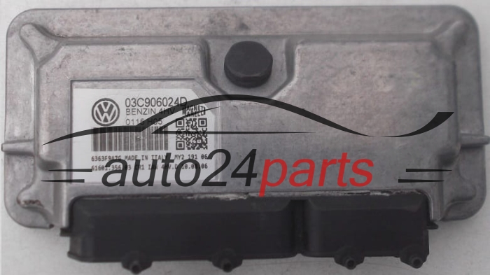 Sterownik silnika SKODA FABIA 1.4 IAW 4HV.D IAW4HVD 03C906024D 6363F9A7G -