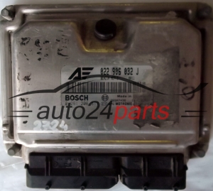 KOMPUTER STEROWNIK SILNIKA VW VOLKSWAGEN SHARAN SEAT ALHAMBRA 2.8 022906032J, 022 906 032 J, BOSCH 0 261 206 817, 0261206817, BENZIN ME7.1 0011, 26SA7496 - 
