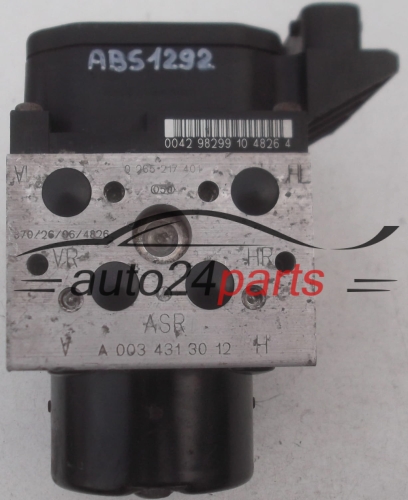 ABS HYDRAULIK-AGGREGAT MIT STEUERGERAET MERCEDES E230 W210 BOSCH 0 265 217 401, 0265217401, A 003 431 30 12 H, A0034313012, 0 130 108 068, 0130108068 