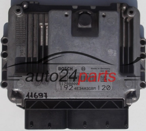 Komputer sterownik silnika Alfa Romeo / Fiat 1.9 JTD 0281013672 51798000
