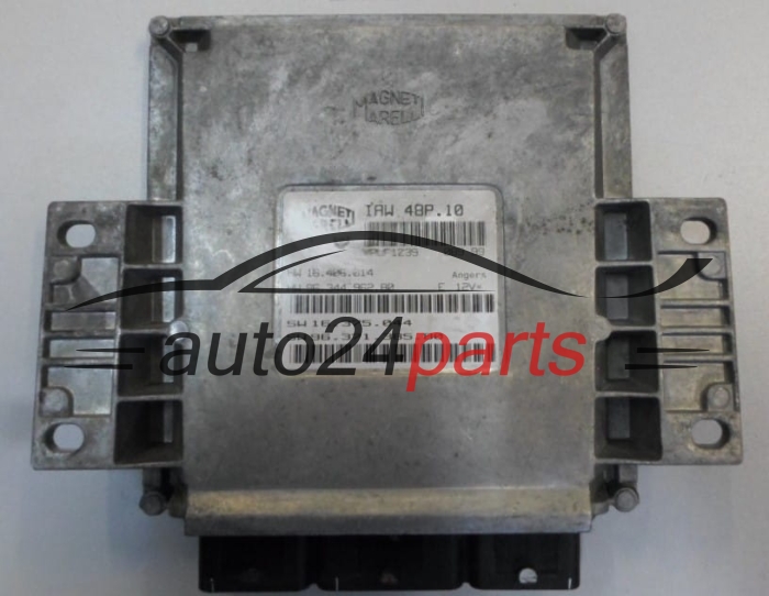 Calculateur Moteur CITROEN PEUGEOT Magneti Marelli IAW 48P.10,  HW 16405014, 9634496280, SW 16375044, 9637138580