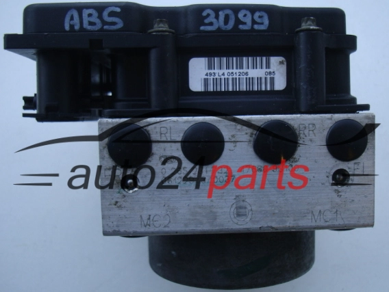 Pompa abs i sterownik NISSAN NOTE 0265231732 476609U100 0265800518