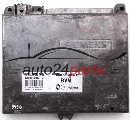 RENAULT, SIEMENS S101715102 P, S101715102P, HOM7700851742, 7700851742 -