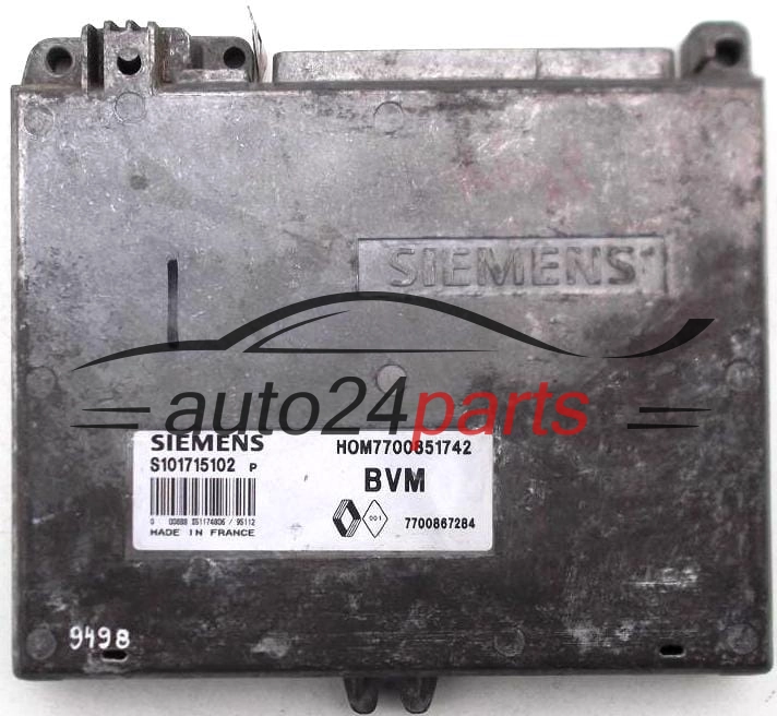 RENAULT, SIEMENS S101715102 P, S101715102P, HOM7700851742, 7700851742 -