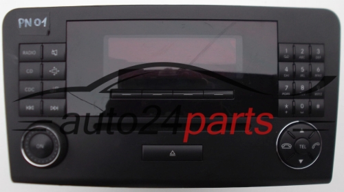 RADIO CD NAVI NAWIGACJA MF2710 MERCEDES M-KLASSE W 164 2007 A 164 820 82 89, A1648208289 - 
