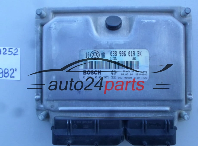 VW VOLKSWAGEN PASSAT 1.9 TDI ATJ 038906019BK, 038 906 019 BK, BOSCH 0 281 010 305, 0281010305, DIESEL 1306, 28SA4603