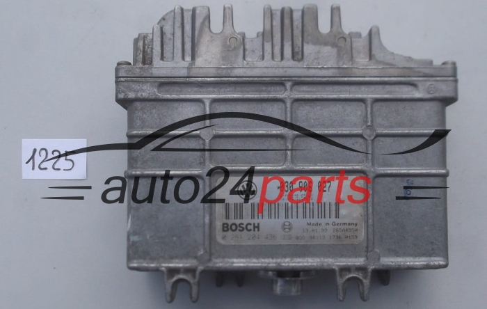 ECU CENTRALITA DE MOTOR SEAT AROSA VW GOLF 1.4 030906027, 030 906 027, BOSCH 0261204436, 0 261 204 436