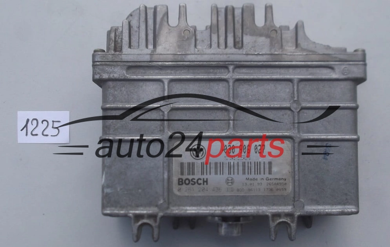 ECU CENTRALITA DE MOTOR SEAT AROSA VW GOLF 1.4 030906027, 030 906 027, BOSCH 0261204436, 0 261 204 436