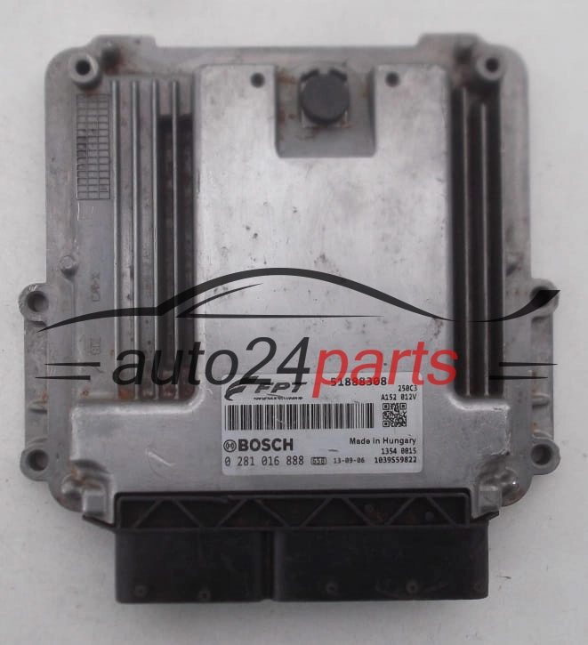 FIAT DUCATO BOXER JUMPER 3.0 JTD BOSCH 0 281 016 888, 0281016888, 51888308