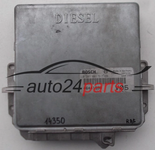 KOMPUTER STEROWNIK SILNIKA FIAT MAREA BOSCH 0 281 001 517, 0281001517, 46441598 - 14350