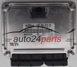 KOMPUTER STEROWNIK SILNIKA VW VOLKSWAGEN PASSAT 1.9 TDI BOSCH 0 281 010 668, 0281010668, 038 906 019 EM, 038906019EM