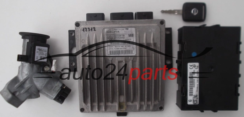 KOMPUTER STEROWNIK SILNIKA RENAULT CLIO 1.5 DCI Delphi R0410C169C, 8200498188, 8200524032