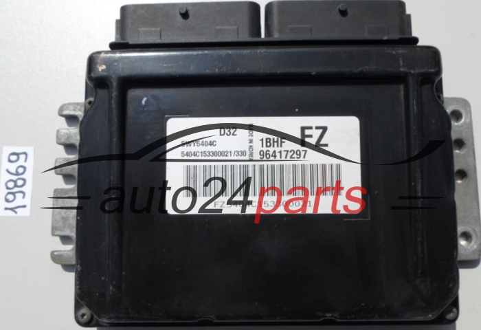 KOMPUTER STEROWNIK SILNIKA CHEVROLET MATIZ 0.8 5WY5404C, 96417297