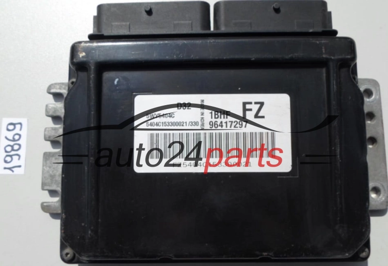 KOMPUTER STEROWNIK SILNIKA CHEVROLET MATIZ 0.8 5WY5404C, 96417297