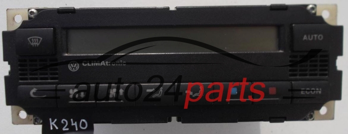 MANDO DE CALEFACCION AIRE ACONDICIONADO CLIMATRONIC VOLKSWAGEN PASSAT B5 HELLA  5HB00761701,  1J2907044A