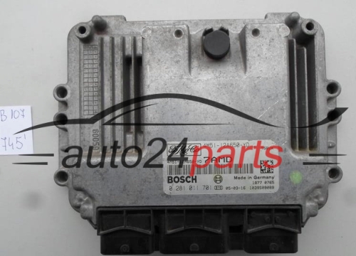 FORD FOCUS 1.6 TDCI BOSCH 0 281 011 701, 0281011701, 4M51-12A650-YD, 4M5112A650YD 